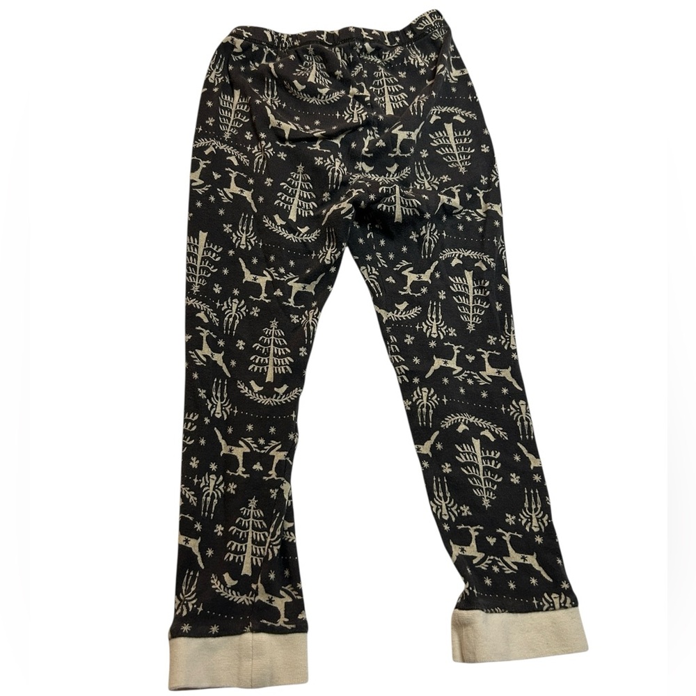 Burt's Bees Kids Black and Cream Pants
